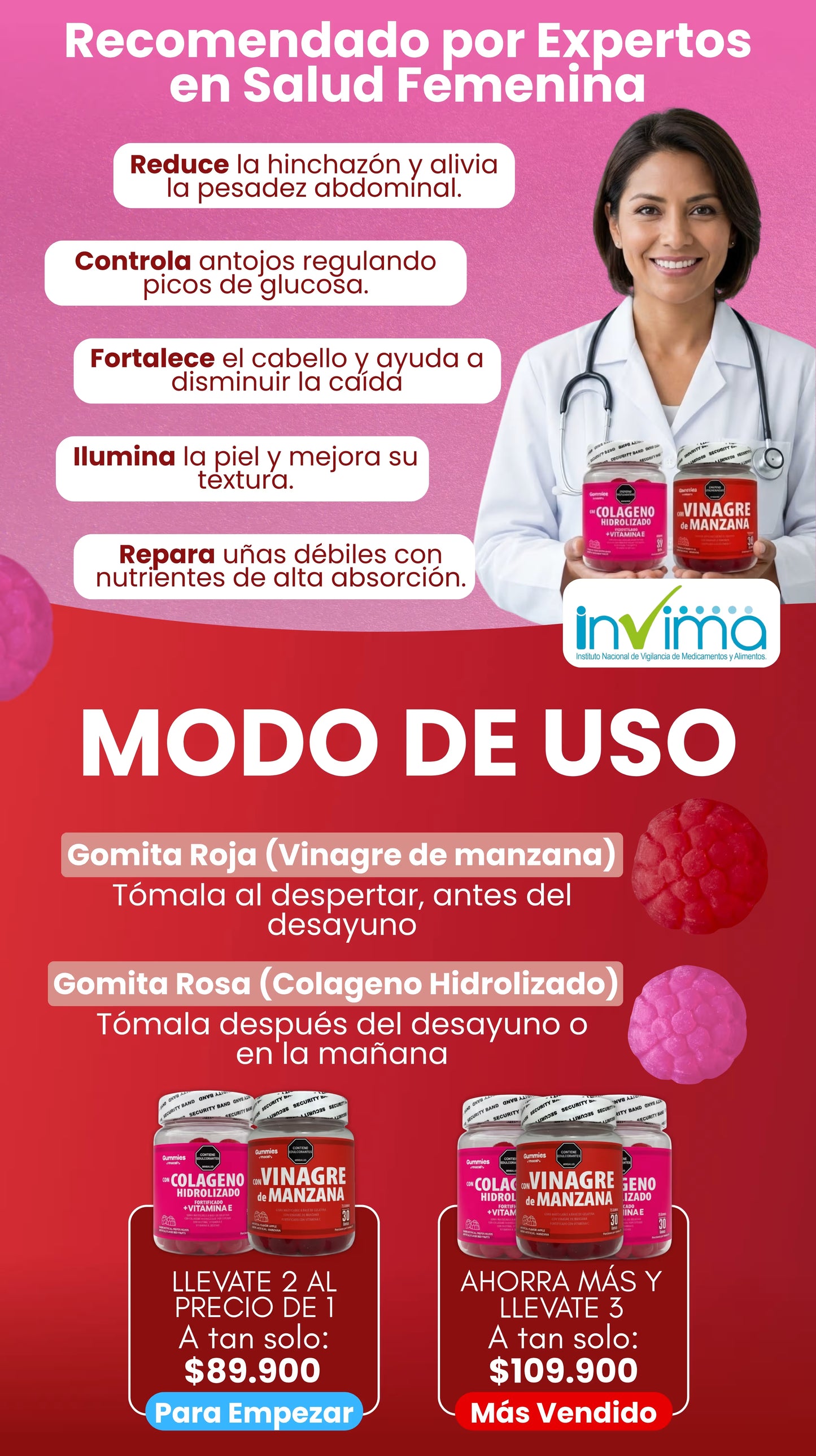 Vinagre de Manzana + Colageno Hidrolizado